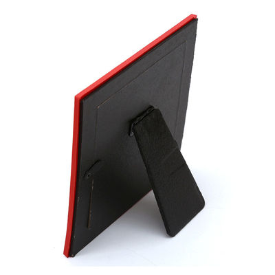 PVC Soft Rubber red Custom Size Photo Frames 3D Home Decoration