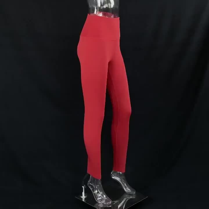 Anti Cellulite Womens Seamless Gym Leggings With Customized Design